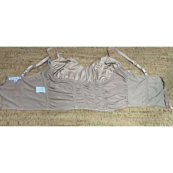 Corset Nude Crop Top Size Small Story On - Picture 4 of 7